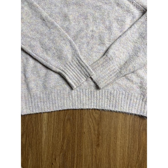 Old Navy Womens M Pastel Space Dye Marl Knit Crew Neck Raglan Sleeve Sweater - Picture 4 of 5